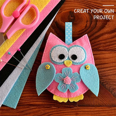 40 Colours Felt Fabric Craft Felt Sheets Non Woven Fabric for DIY Crafts Sewing