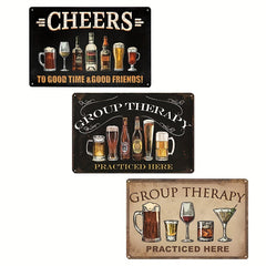 Bar Wall Decor Beer Signs Metal Tin Sign For Patio Backyard Pool Home Art