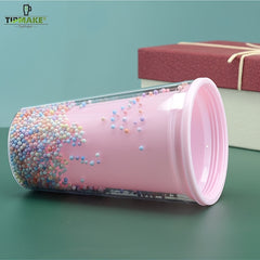17oz Double Layer Plastic Cup for Outdoor Camping
