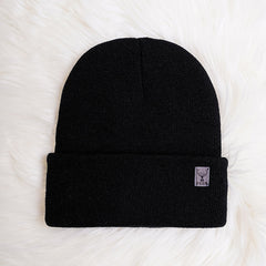 Christmas Deer Print Knit Hat