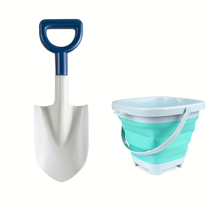 Beach Shovel Folding Bucket Sand Digging Tool