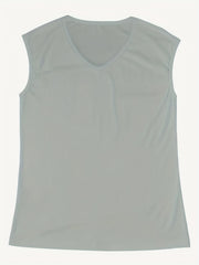 Summer Women's Solid V Neck Tank Top