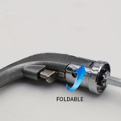 Durable Metal Fishing Reel Handle with Comfortable Grip