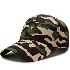 Polyester Knitting Sports Baseball Cap Camouflage Sun Hat Climbing