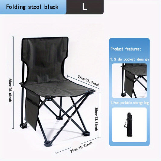 Portable Outdoor Folding Chair Camping Stool