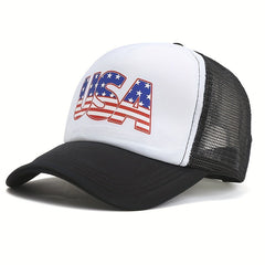 Breathable Mesh Hole Baseball Cap Unisex Hip Hop Cap Sun Protection Hat