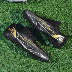 Youth Anti Skid Soccer Cleats Lightweight Turf Football Boots