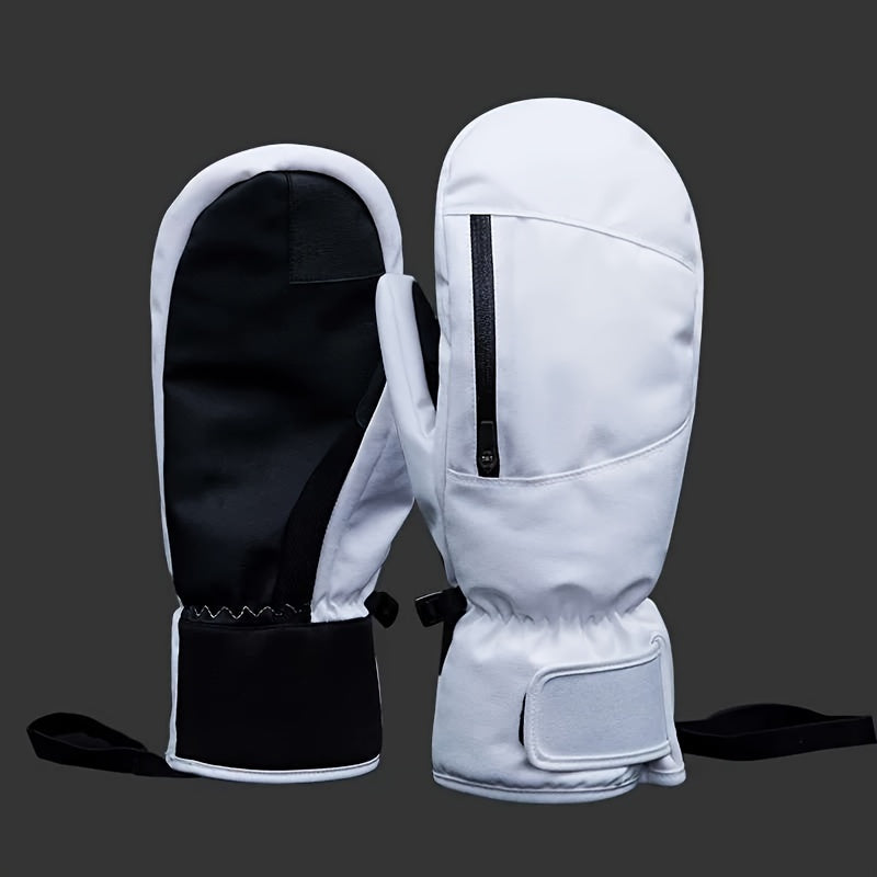 Winter Skiing Snow Gloves Touch Screen Waterproof Snowmobile Mittens
