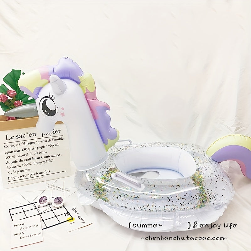 Pony Shape Inflatable Kids Pool Float