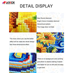 Plum Blossom 5D Diamond Painting Kit Full Round Diamonds