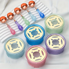 Seal Stamp Set with Crystal Melting Pot & Spoon Wax Sealing Accessories
