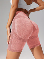 High Waist Hip Lifting Yoga Shorts Quick Drying Training Running Fitness Shorts