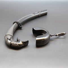 Foldable Diving Snorkel Comfortable Breathing Tube