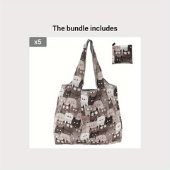 Eco Shopping Bag Handbag Large Capacity Travel Grocery Bag