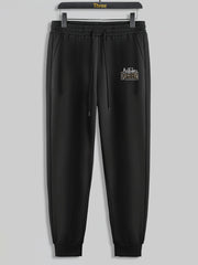 Queen Birthday Print Men's Pants Drawstring Sweatpants for Spring Autumn