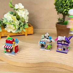 Mini Street View Blocks Toy Set for Kids