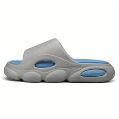 Men's Non Slip Platform Slides Comfortable Cloud Slides For Indoor Outdoor