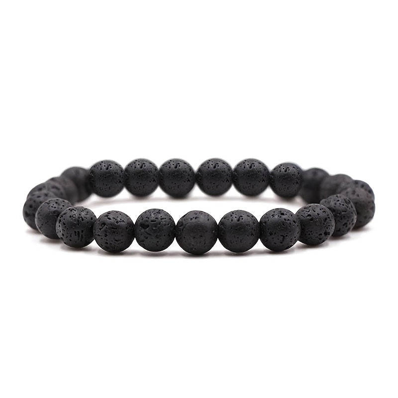 8mm Crystal Stone Beaded Bracelet Healing Stretch Hand Chain