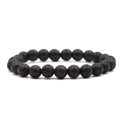 8mm Crystal Stone Beaded Bracelet Healing Stretch Hand Chain