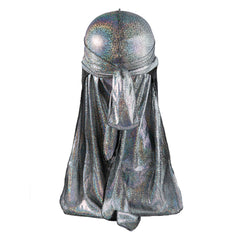 Plated Durag Pirate Hat Men Street Dress Bandana