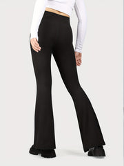 Women's High Waist Flare Yoga Pants Stretch Tummy Control Leggings