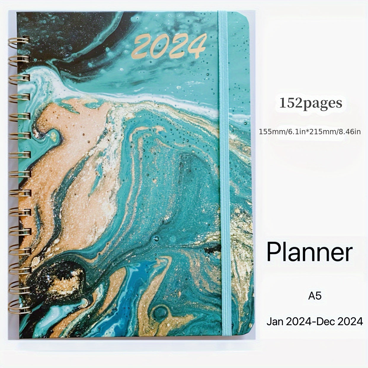 Colorful Schedule Book Journal Week Planner Notebook