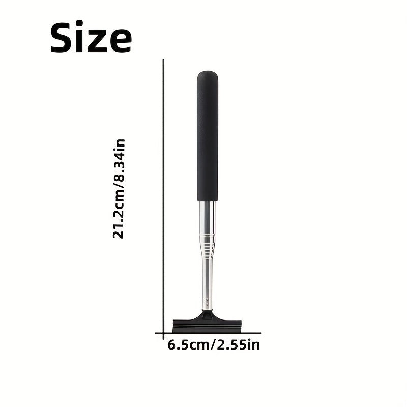 Car Rearview Mirror Wiper Retractable Car Glass Wiper Water Cleaner