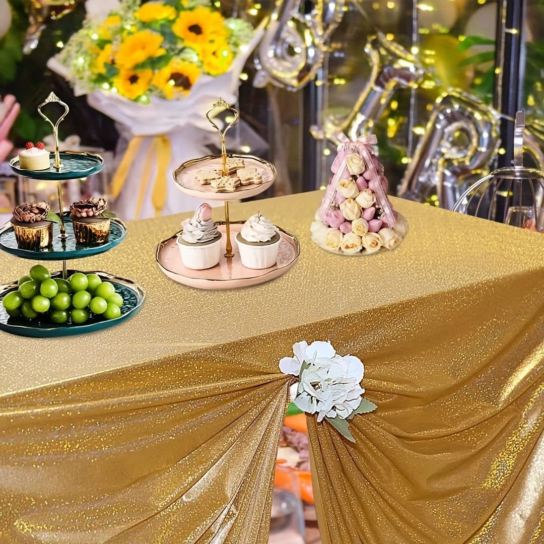 Sequined Tablecloth for Parties and Special Occasions