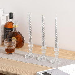 Glass Cone Candlestick for Halloween Weddings Parties