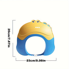 Kids Adjustable Dinosaur Shower Cap Waterproof Bath Hat