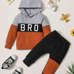 Baby Boys Long Sleeve Hoodies & Pants Set