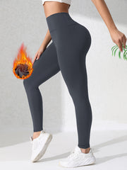 Women's Winter Fleece Lined Sports Leggings