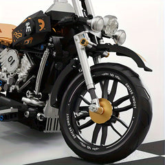 Motorcycle Building Block Set - Two Sets of Classic Simulation Models