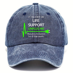 Vintage Cross Print Baseball Cap Distressed Dad Hat for Men Women