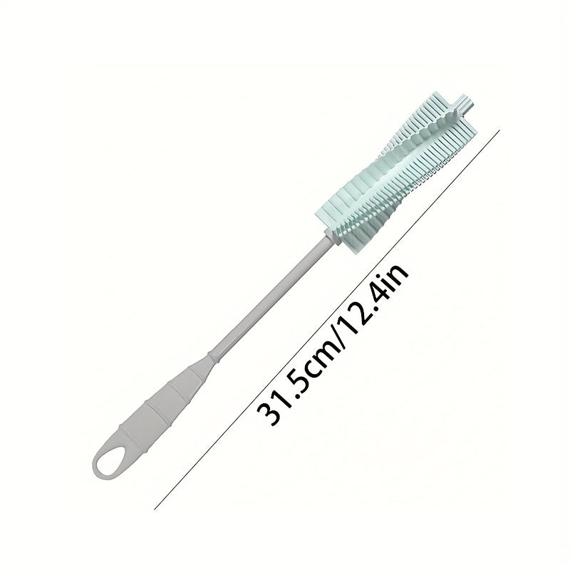 Long Handle Silicone Bottle Brush Water Cup Cleaner Cleaning Brush