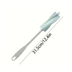 Long Handle Silicone Bottle Brush Water Cup Cleaner Cleaning Brush