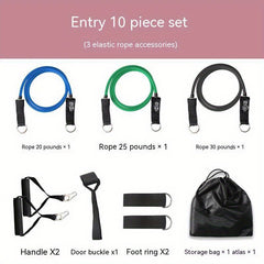 Tension Resistance Rope Set For Shoulder Strength Training Yoga Fitness