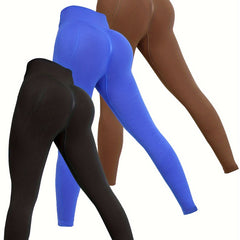 3pcs High Stretch Seamless Yoga Leggings Fitness Tight Pants