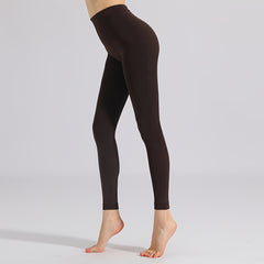 Opaque Tights Stockings High Waisted Elastic Leggings Pants