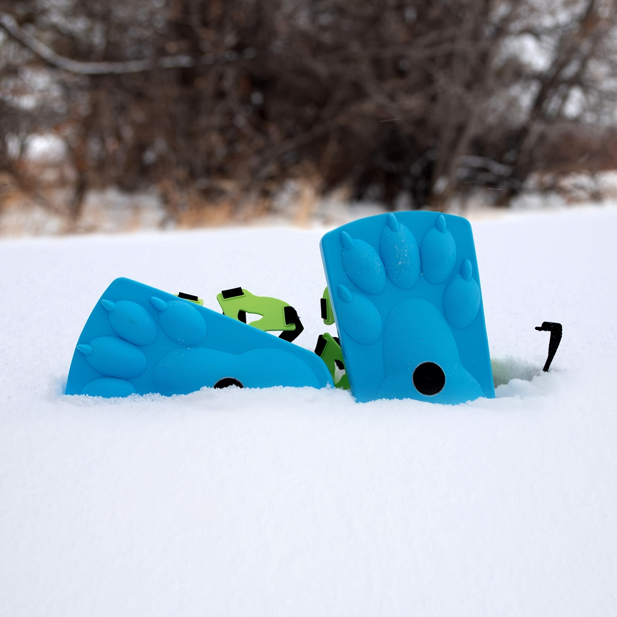 Snowprint Snowshoes Bear Footprint Winter Snow Paws Beach Shoe Covers