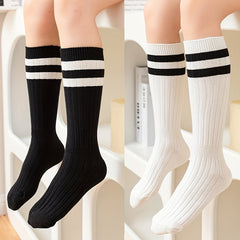 Kids Striped Knee High Sports Socks