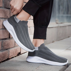 Unisex Lightweight Slip On Casual Shoes Breathable Sock Shoes