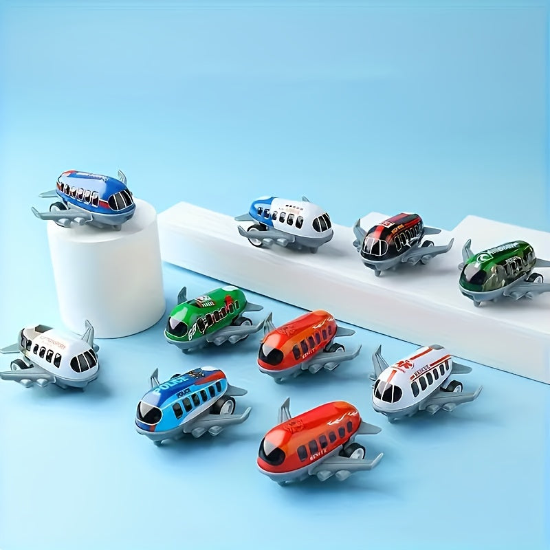 Plastic Airplane Set Inertia Drive - Perfect Party Favors