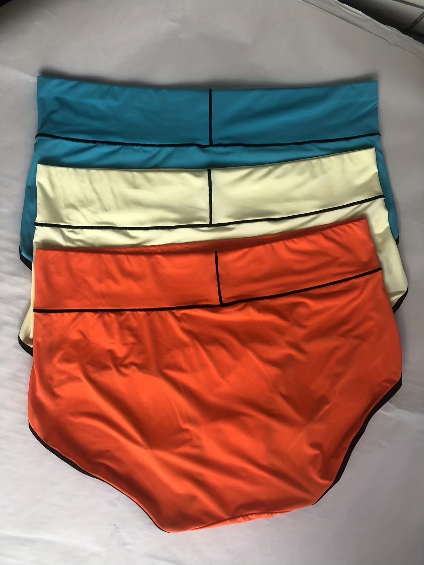 3 Pack Plus Size Panties Set High Waisted Full Coverage