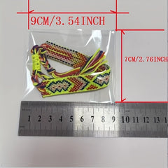 Nepalese Ethnic Style Woven Bracelet Colorful Tassel Friendship Bracelet