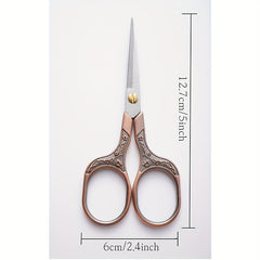 Plum Vintage Stainless Steel Household Scissors