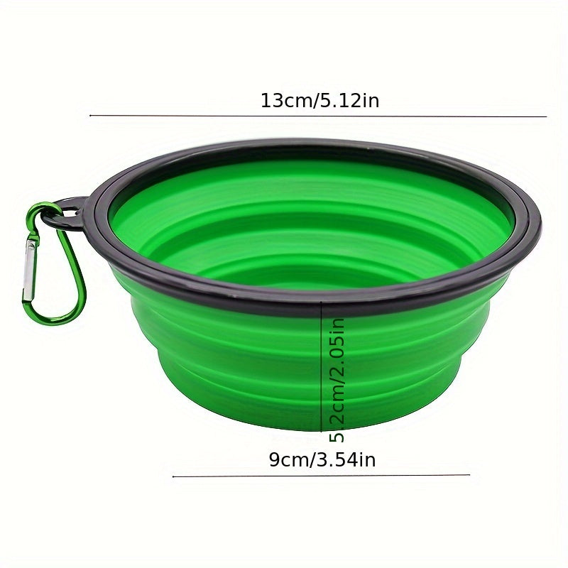 Outdoor Folding Bowl Car Folding Bowl Slow Food Bowl Portable Water Cup Pet