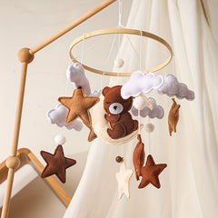 360 Rotation Animal Soft Pandent for Baby Crib