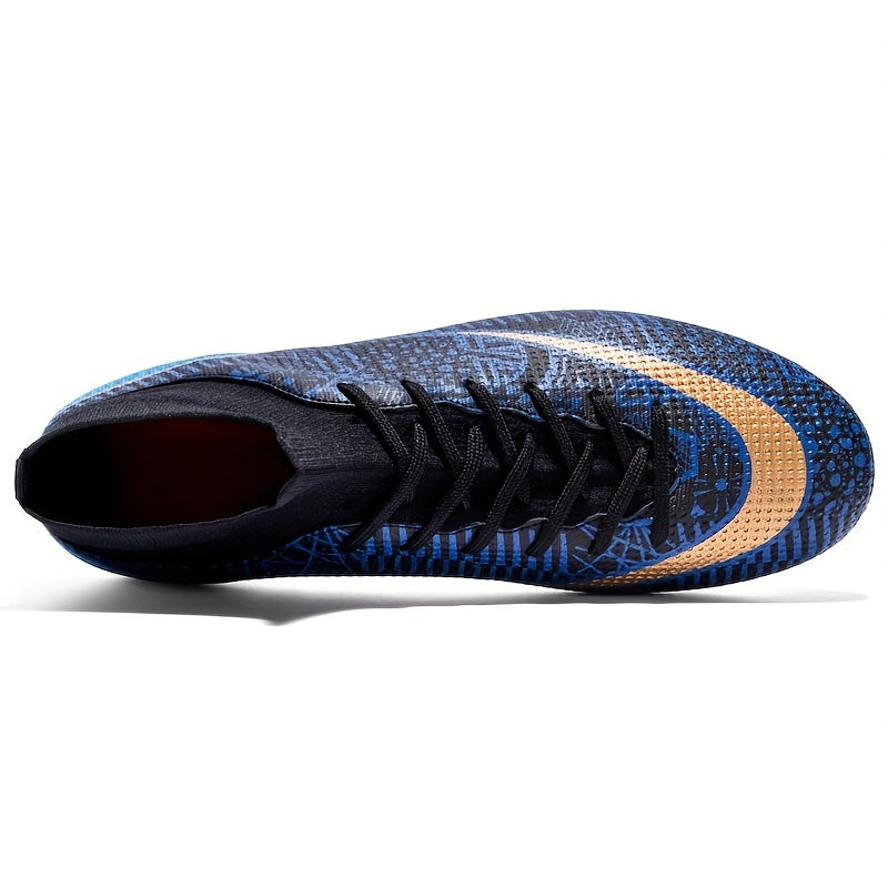 Kids Football Cleats Outdoor Anti-skid Soccer Shoes