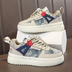 Men's Casual Sneakers Comfy Walking Skate Shoes Spring And Summer